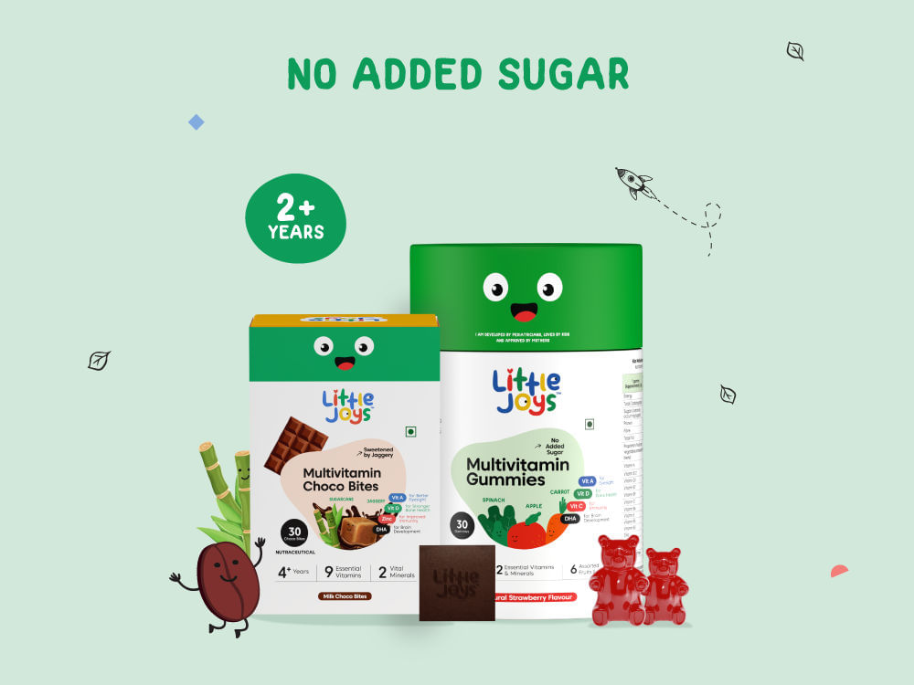 Buy our little joys multivitamin gummies chocolate kit for kids